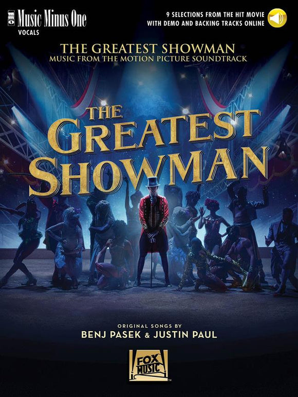 Music Minus One: The Greatest Showman (Book/Online Audio)