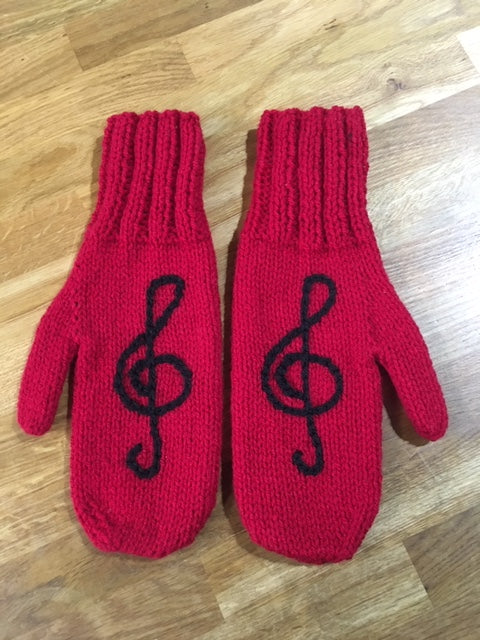 Hand Knitted Mittens