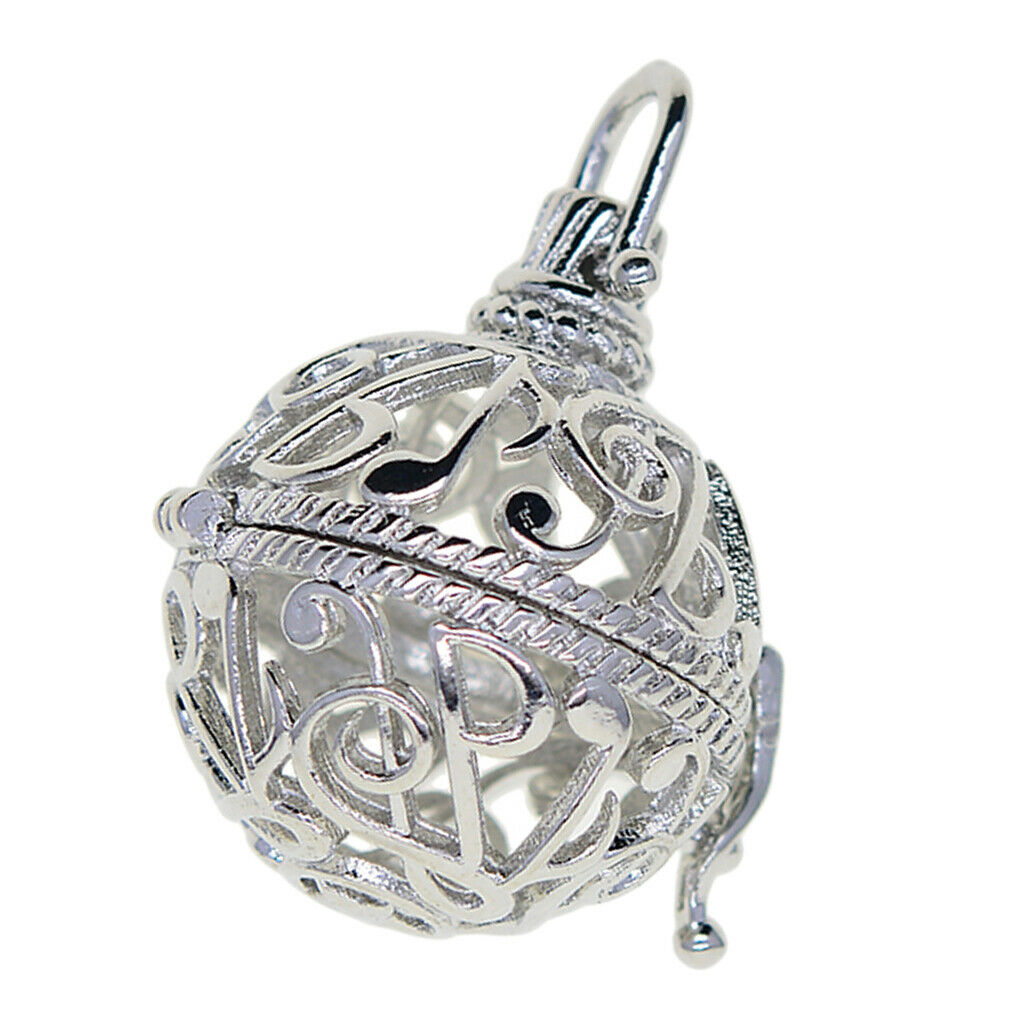 Musical Symbol Beads Cage Pendant