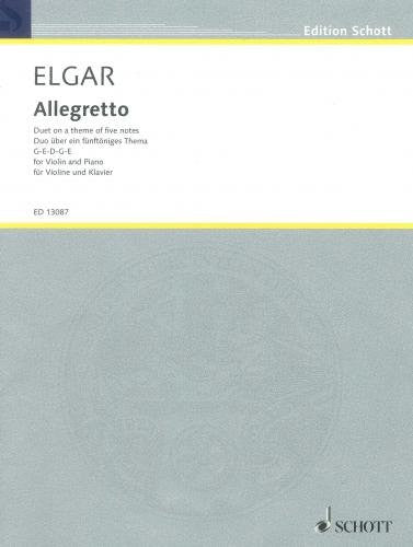 Elgar: Allegretto for Violin & Piano