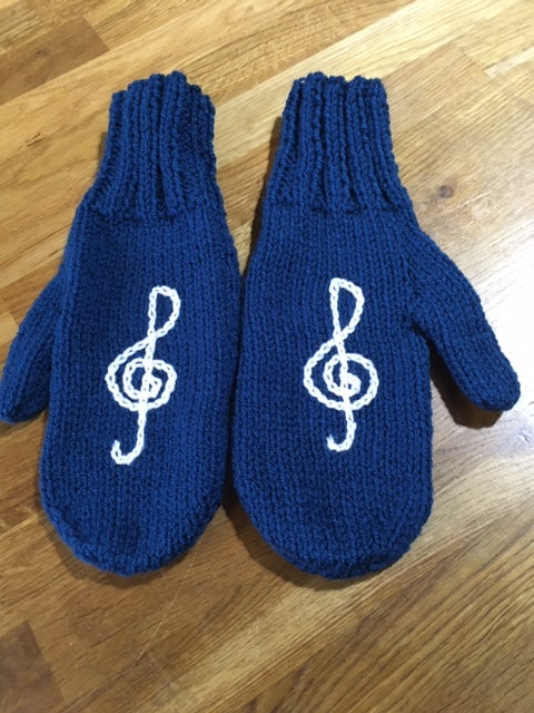 Hand Knitted Mittens