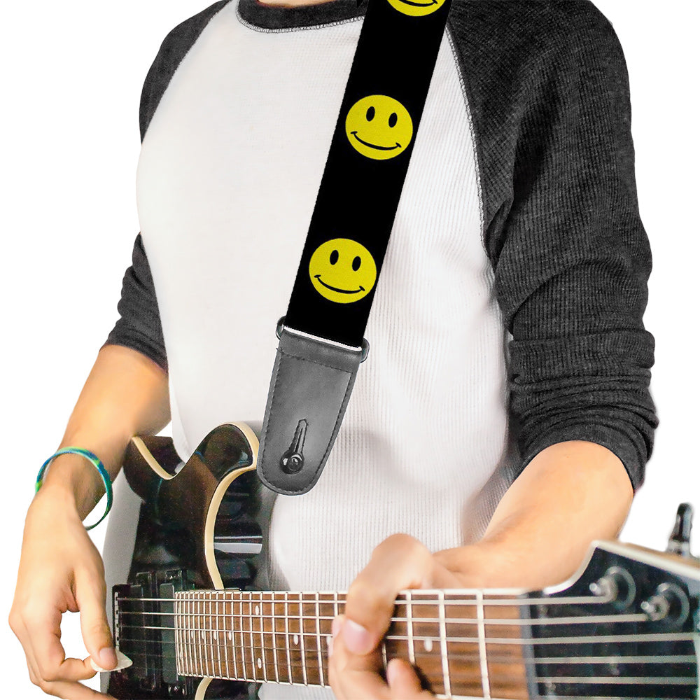 Smiley Face Guitar Strap