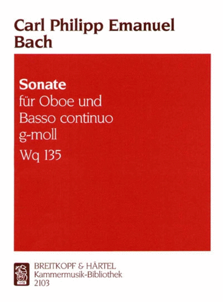 Bach, C.P.E.: Sonata in G minor