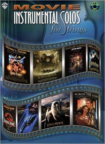 Movie Instrumental Solos For Strings - Violin (Book and CD)
