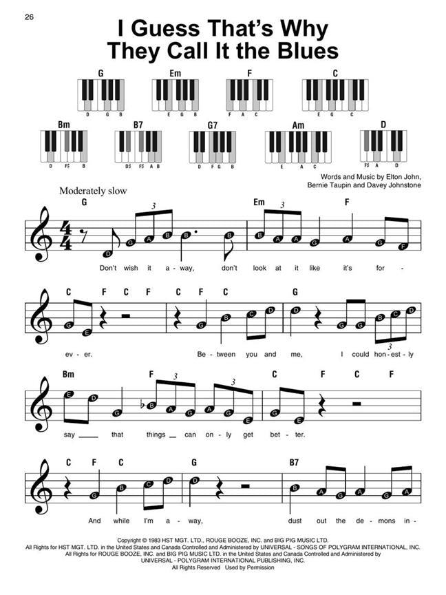 Elton John - Super Easy Songbook