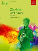 Clarinet Sight-Reading Tests ABRSM Grades 6-8 from 2018