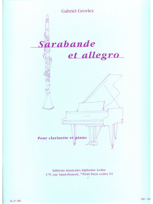 Grovlez, G.: Sarabande et Allegro