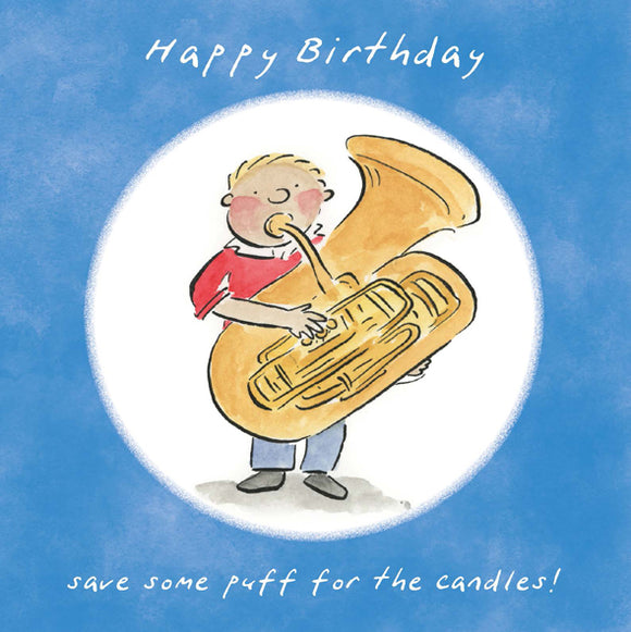 Greetings Card Save Some Puff Birthday