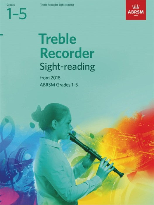 Treble Recorder Sight Reading Gr 1-5 2018 ABRSM