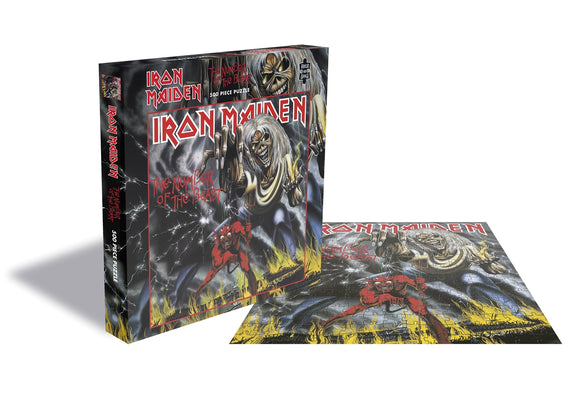 The Number Of The Beast (500 Piece Jigsaw Puzzle) by Iron Maiden
