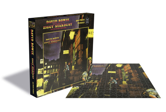 The Rise And Fall Of Ziggy Stardust And The Spiders From Mars (500 Piece Jigsaw Puzzle) by David Bowie