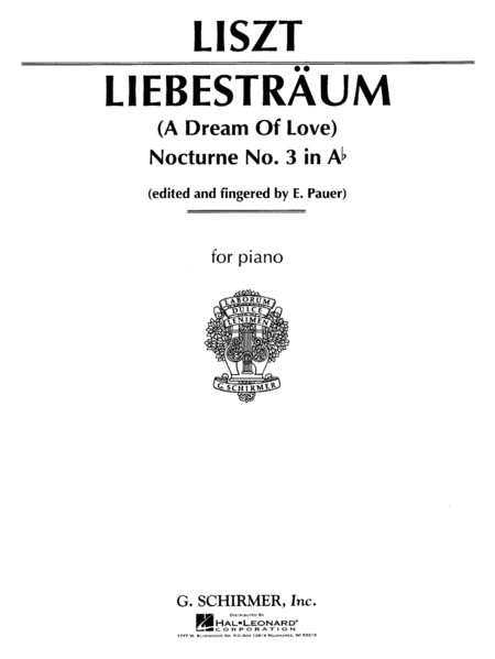 Liebestraume No.3 In A Flat
