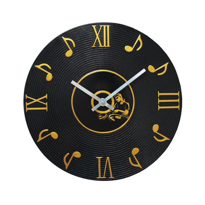 Wall Clock LP Music Notes