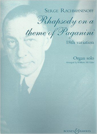 Rachmaninoff: Rhapsody on a Theme of Paganini