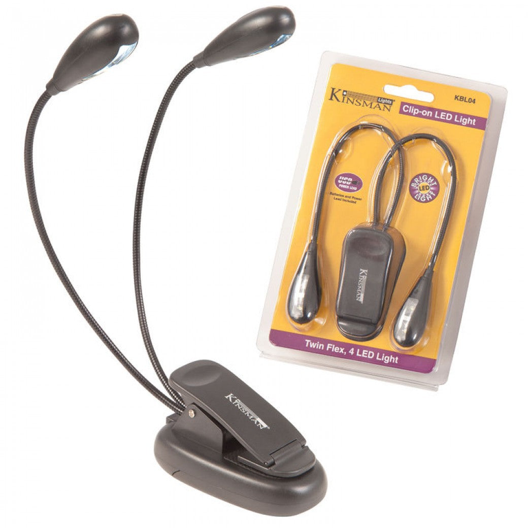 Kinsman Twin Flex 4-LED Light – Black