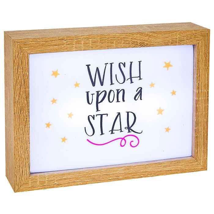 Wish Upon A Star Lumiere Rectangle LED Box