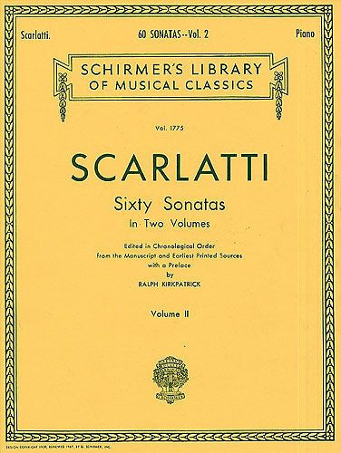 Scarlatti: Sixty Sonatas Volume 2