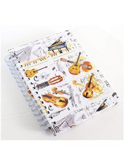 Little Snoring Gifts: A6 Spiral Bound Lined Pages Notebook - Instrument Design