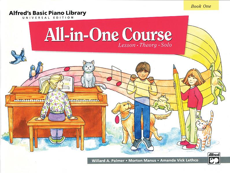 Alfred's Basic Piano Library All-in-One Book 1