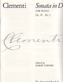 Clementi: Sonata in D, Op.40, No.3