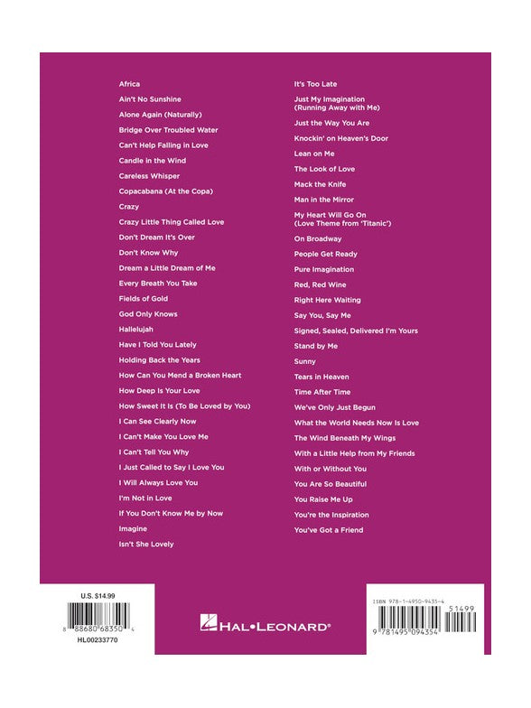 Pop Standards - Super Easy Songbook