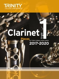 Trinity Clarinet Exams 2017-2020 (Score and part)