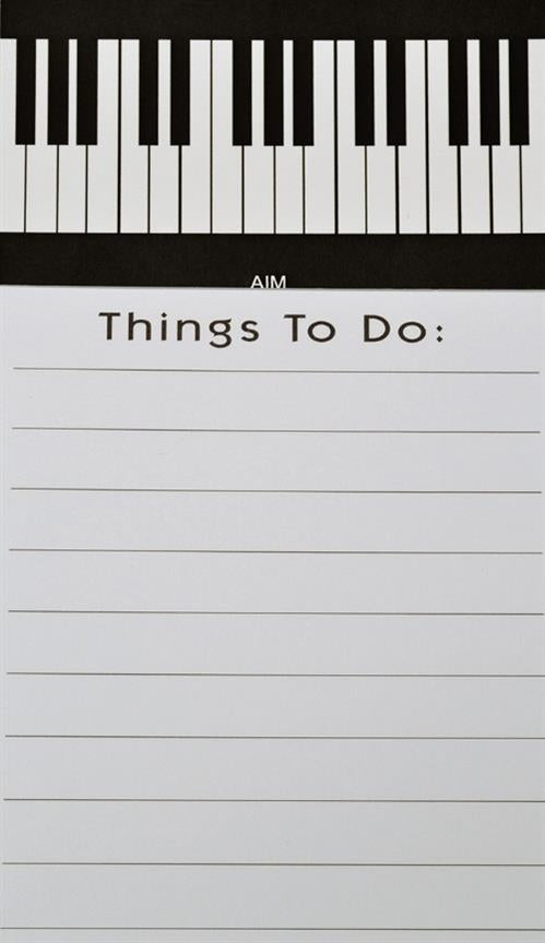 Magnetic Note Pad: Keyboard