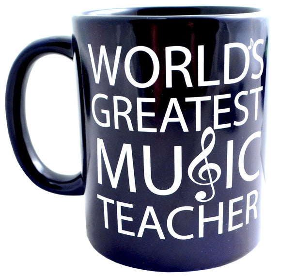 World's Greatest Music Teacher Mug