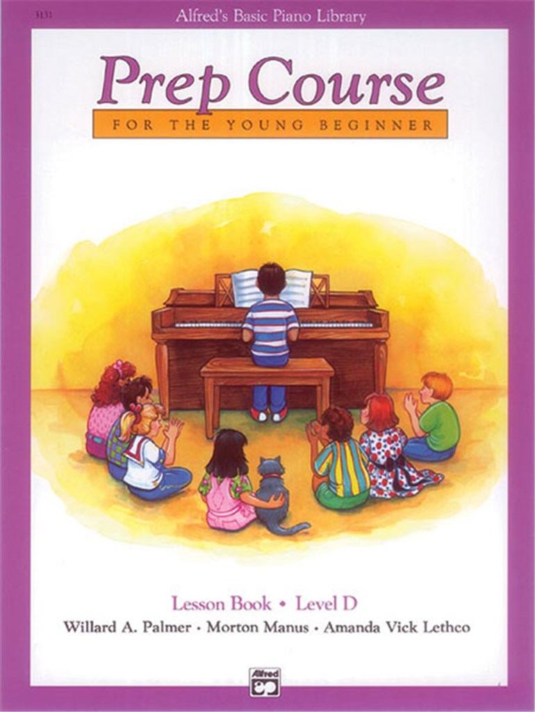 Alfred's Basic Prep Course - Lesson Bk Level D