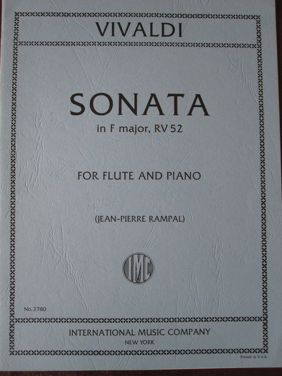 Vivaldi - Sonata in F Major RV 52