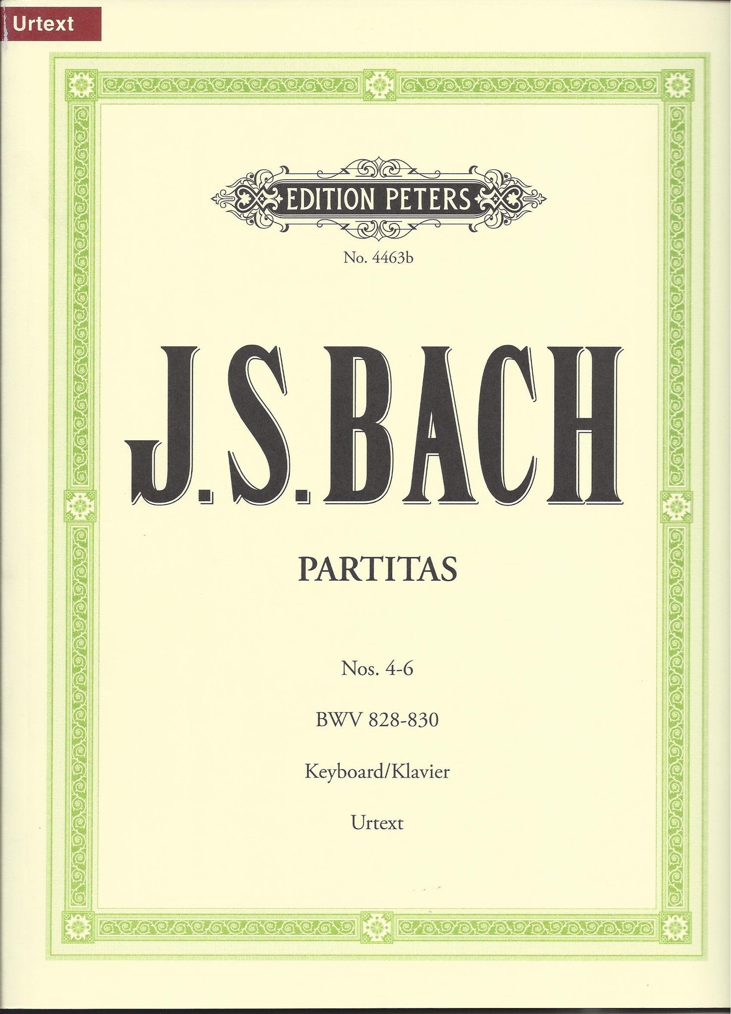 Bach, J.S.: Partitas Nos. 4-6