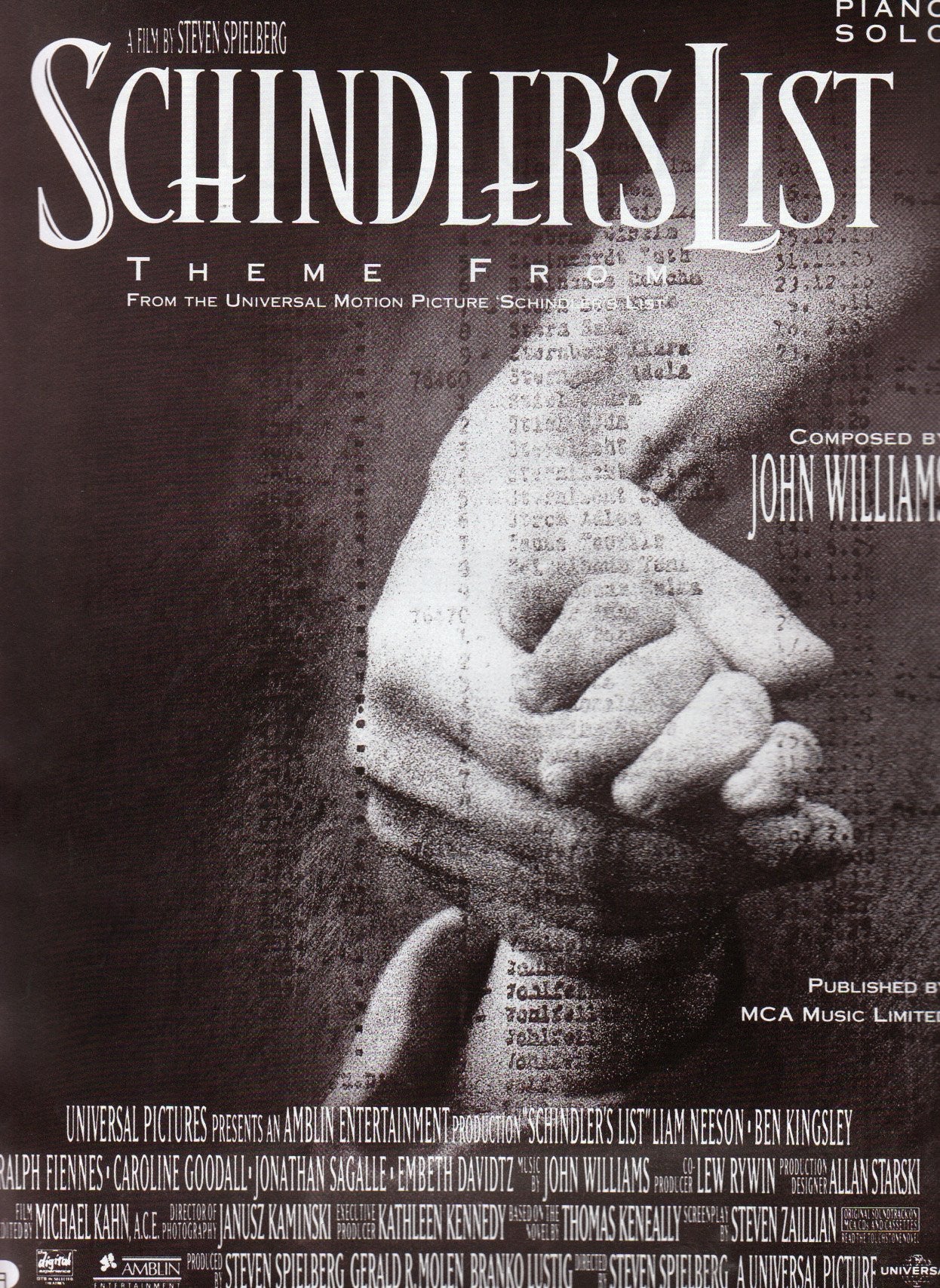 Theme From Schindler's List