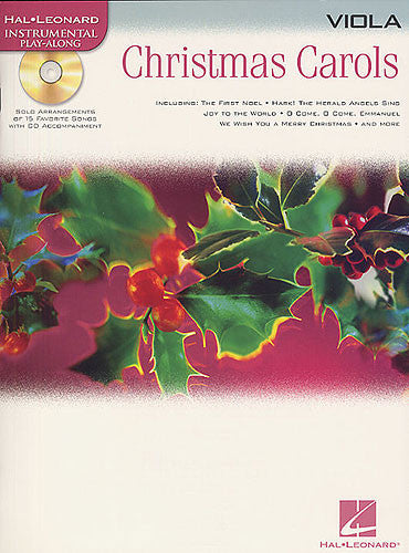 Hal Leonard Play-Along: Christmas Carols Viola