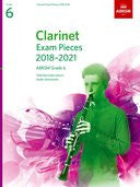 Clarinet Exam Pieces 2018-2021 ABRSM +online