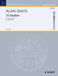 Davis, A.: 15 Studies for Treble Recorder