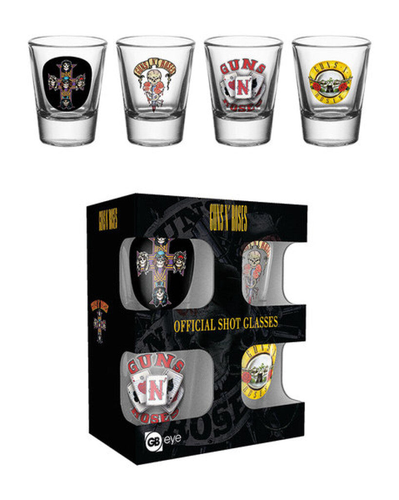 Guns N Roses Set of 4 Shooters