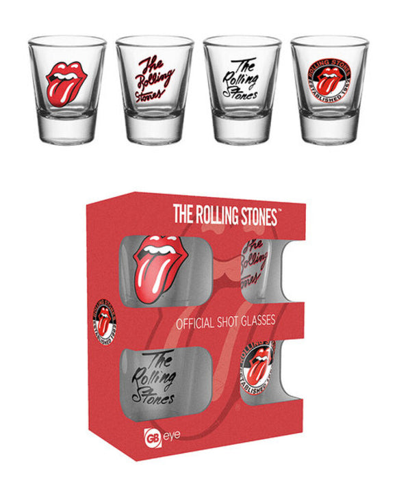 The Rolling Stones Set of 4 Shooters