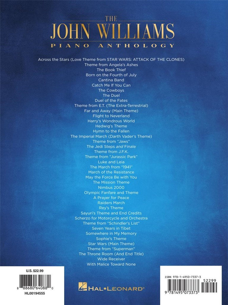 The John Williams Piano Anthology