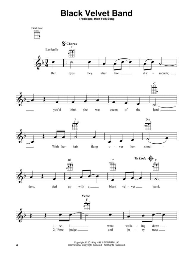 Irish Ukulele Songbook