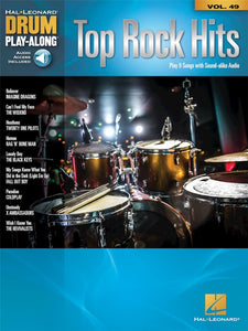Top Rock Hits - Drum Playalong