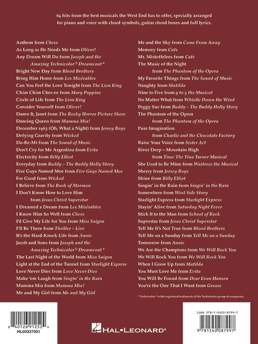 The Big Book of West End Songs