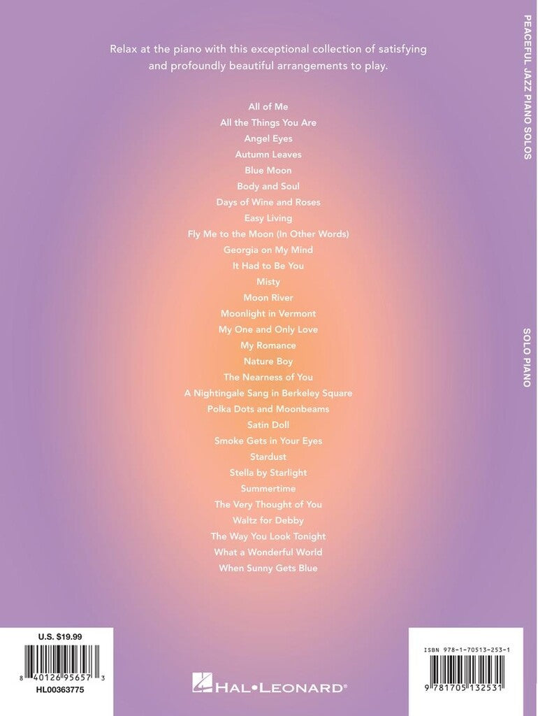 Peaceful Jazz Piano Solos