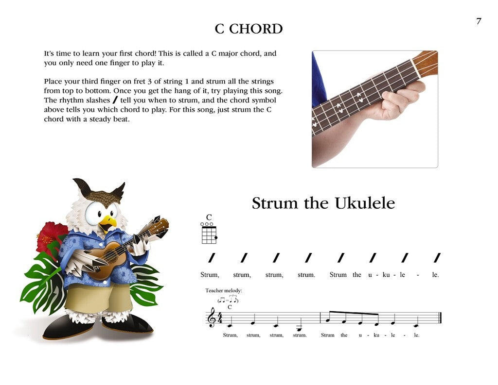 Teaching Little Fingers to Play Ukulele