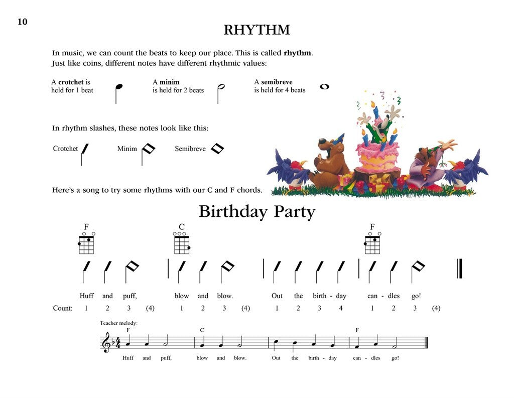 Teaching Little Fingers to Play Ukulele