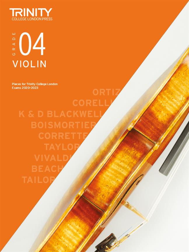 Trinity Violin Exams 2020-2023 Book Only