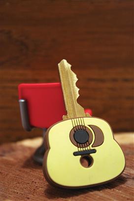 Guitar Vinyl Key Caps Set Of 2