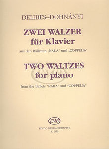 Delibes: Two Waltzes for piano