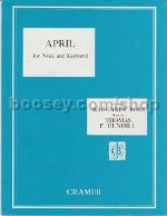 April in F Voice & Piano