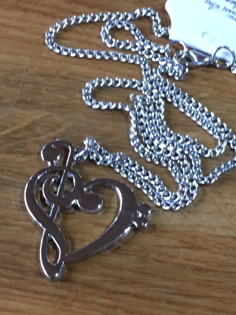 Clefs Necklace