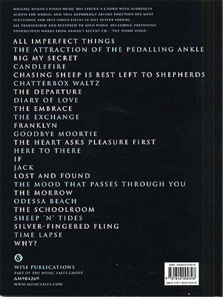Michael Nyman The Piano Collection